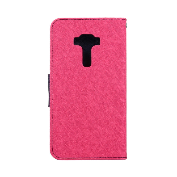 For ASUS ZenFone 3 /ZE520KL Cross Texture Horizontal Flip Leather Case with Holder & Card Slots & Wallet