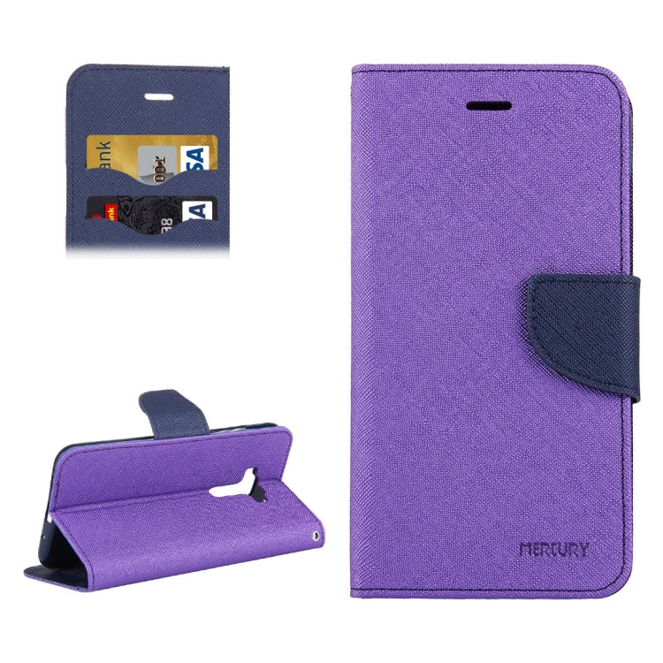 For ASUS ZenFone 3 /ZE520KL Cross Texture Horizontal Flip Leather Case with Holder & Card Slots & Wallet