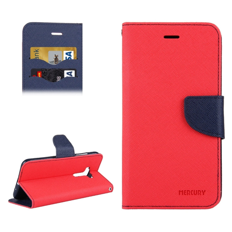 For ASUS ZenFone 3 /ZE520KL Cross Texture Horizontal Flip Leather Case with Holder & Card Slots & Wallet