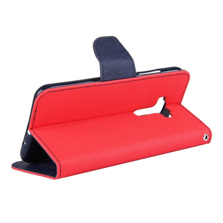 For ASUS ZenFone 3 /ZE520KL Cross Texture Horizontal Flip Leather Case with Holder & Card Slots & Wallet