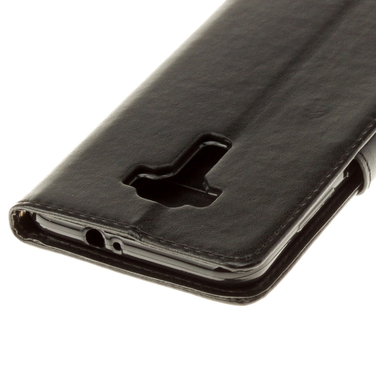 For Asus ZenFone 3 / ZE552KL Pressed Flowers Pattern Leather Case with Holder & Card Slots & Wallet