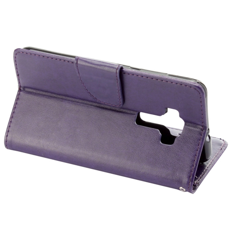 For Asus ZenFone 3 / ZE552KL Pressed Flowers Pattern Leather Case with Holder & Card Slots & Wallet