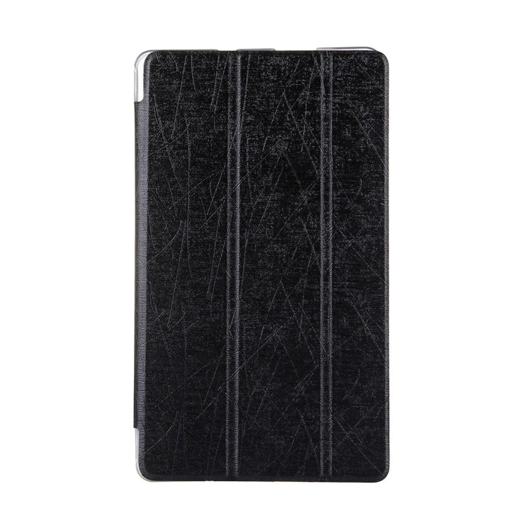 For Huawei  Mediapad M3 Tablet Oracle Bone Texture Horizontal Flip Leather Case with Three-folding Holder