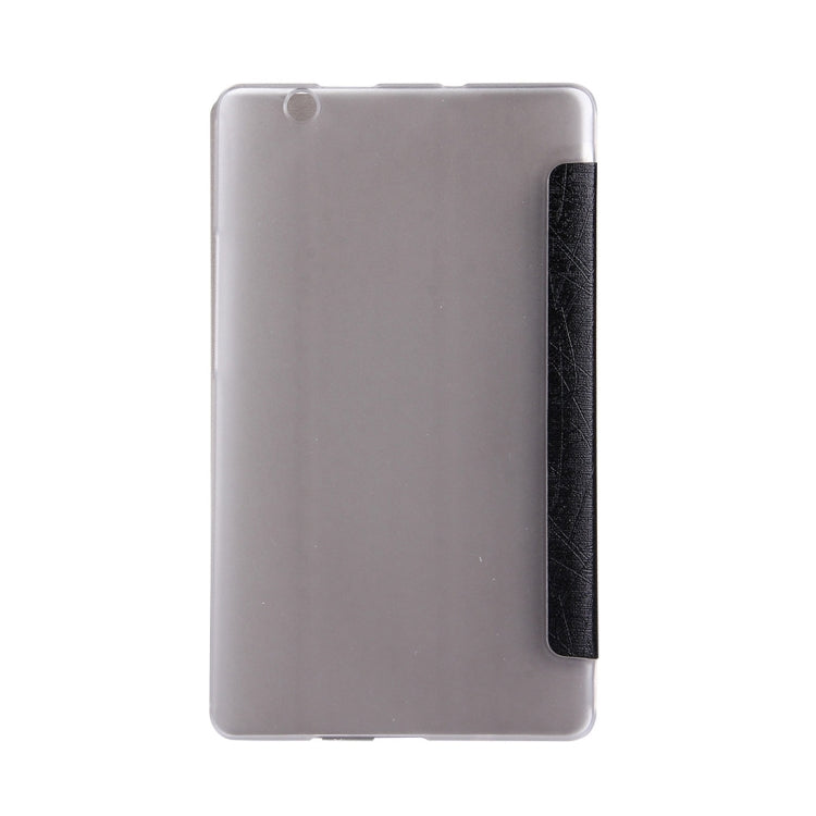 For Huawei  Mediapad M3 Tablet Oracle Bone Texture Horizontal Flip Leather Case with Three-folding Holder