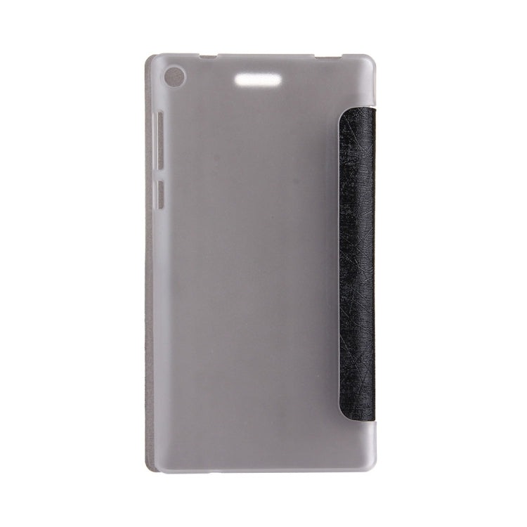 For Lenovo TAB 3 730M Oracle Bone Texture Horizontal Flip Leather Case with Three-folding Holder