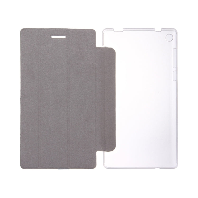 For Lenovo TAB 3 730M Oracle Bone Texture Horizontal Flip Leather Case with Three-folding Holder