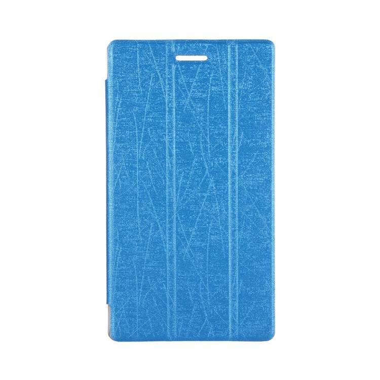 For Lenovo TAB 3 730M Oracle Bone Texture Horizontal Flip Leather Case with Three-folding Holder