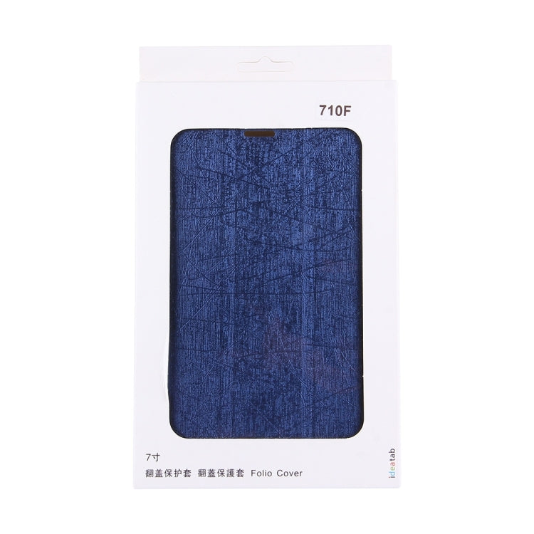 For Lenovo TAB3 7 Essential / 710F Oracle Bone Texture Horizontal Flip Leather Case with Three-folding Holder