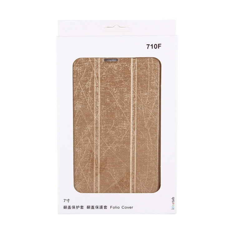 For Lenovo TAB3 7 Essential / 710F Oracle Bone Texture Horizontal Flip Leather Case with Three-folding Holder