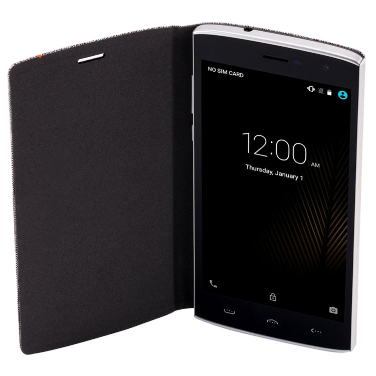 HOMTOM for HT7 & HT7 Pro (S-MPH-1262 & S-MPH-1810) Denim Texture Horizontal Flip Leather Case