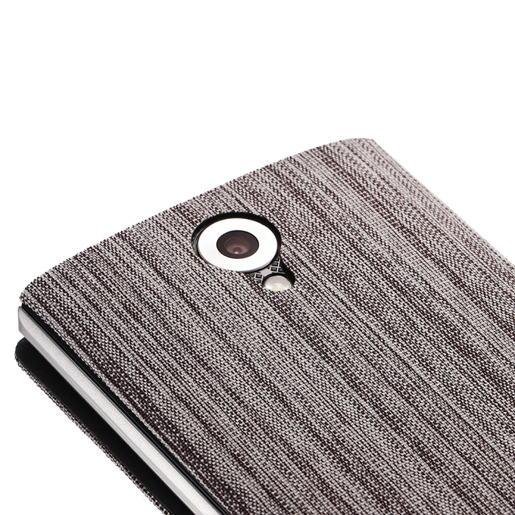 HOMTOM for HT7 & HT7 Pro (S-MPH-1262 & S-MPH-1810) Denim Texture Horizontal Flip Leather Case