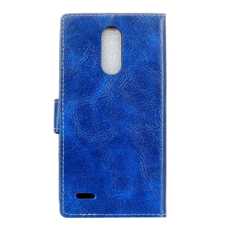 For LG Stylo 3 Retro Crazy Horse Texture Horizontal Flip Leather Case with Holder & Card Slots & Wallet & Photo Frame