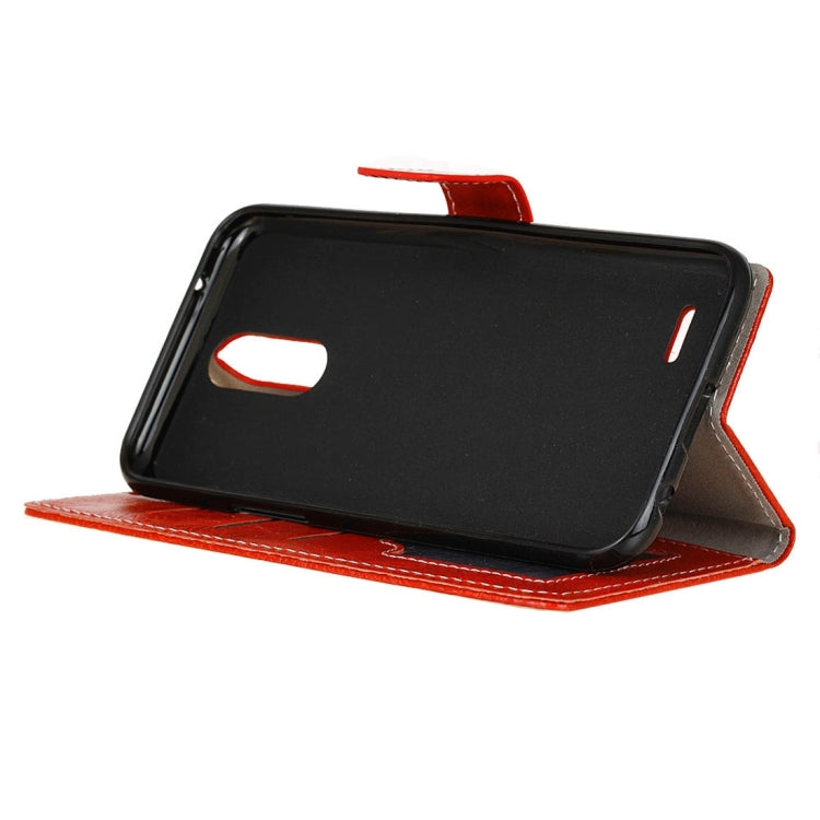 For LG Stylo 3 Retro Crazy Horse Texture Horizontal Flip Leather Case with Holder & Card Slots & Wallet & Photo Frame