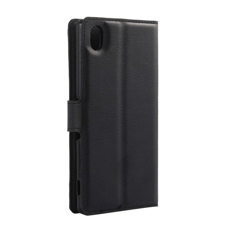 For Sony Xperia Z2 / L50w Litchi Texture Horizontal Flip Leather Case with Holder & Card Slots & Wallet