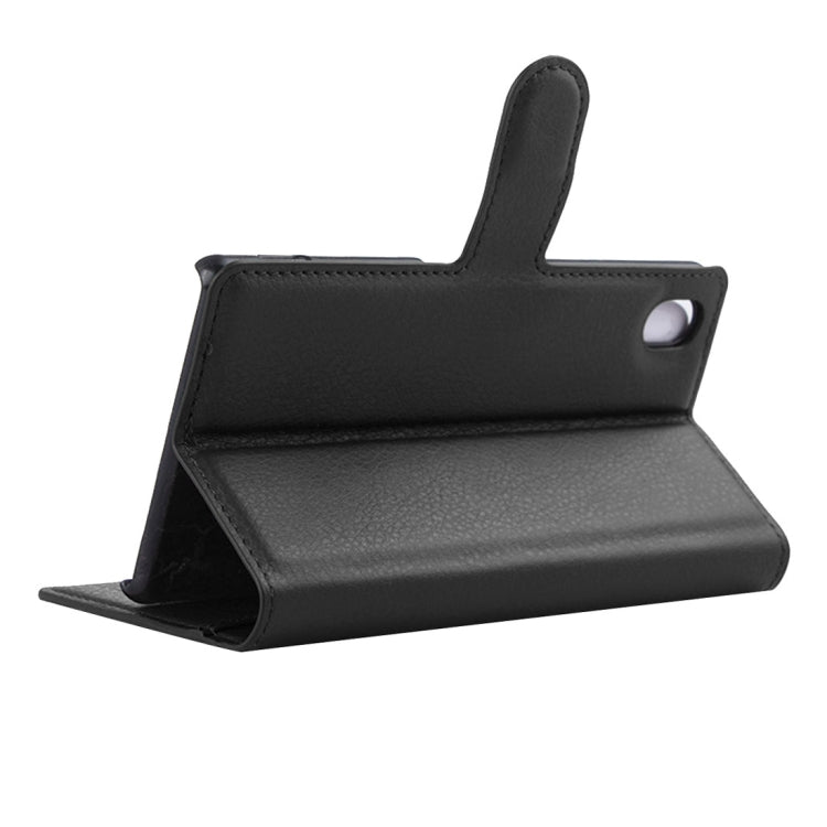 For Sony Xperia Z3 / L55U / L55T Litchi Texture Horizontal Flip Leather Case with Holder & Card Slots & Wallet