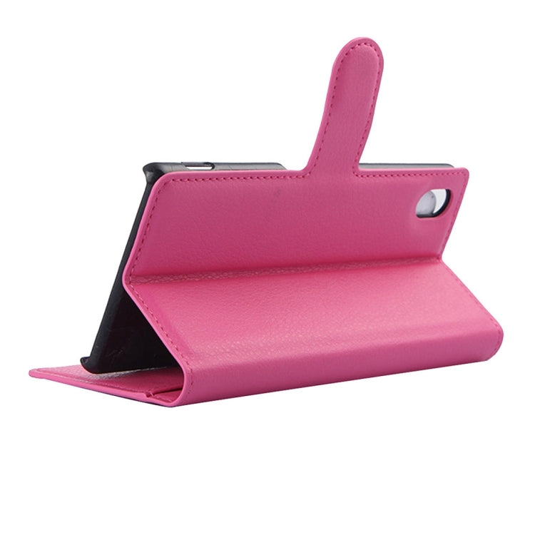 For Sony Xperia Z4 / Z3+ Litchi Texture Horizontal Flip Leather Case with Holder & Card Slots & Wallet