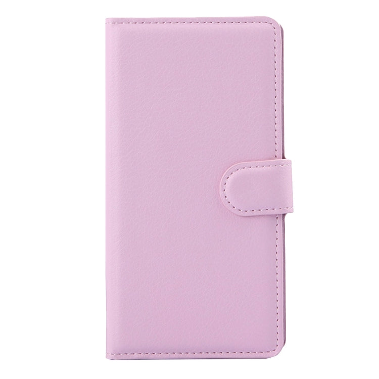 For Sony Xperia M4 Aqua Litchi Texture Horizontal Flip Leather Case with Holder & Card Slots & Wallet