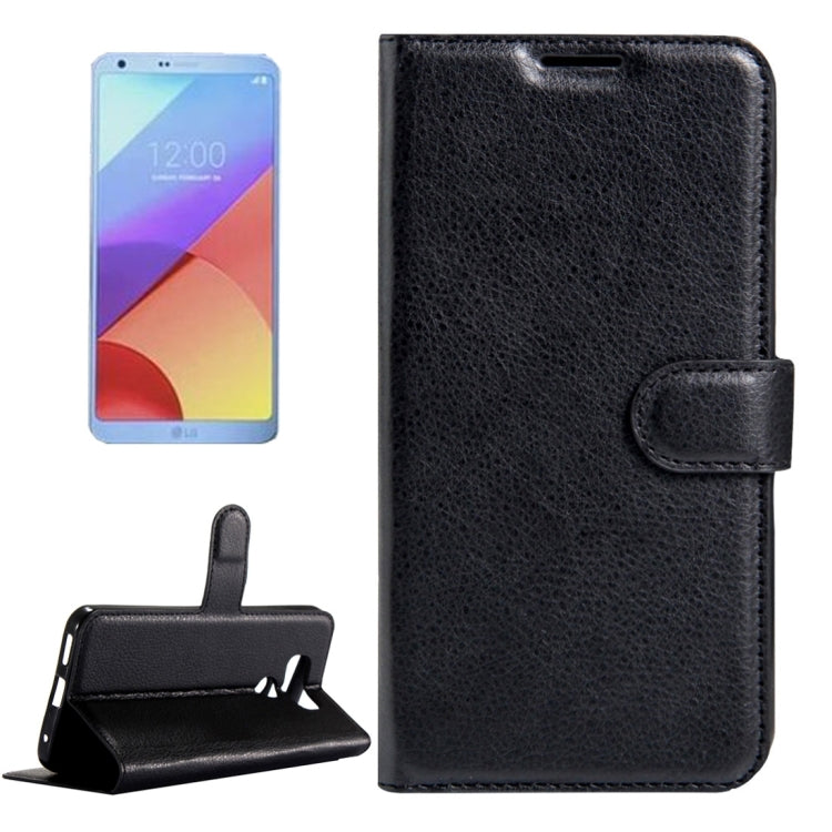 For LG G6 Litchi Texture Horizontal Flip Leather Case with Magnetic Buckle & Holder & Card Slots & Wallet