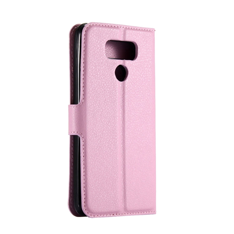 For LG G6 Litchi Texture Horizontal Flip Leather Case with Magnetic Buckle & Holder & Card Slots & Wallet