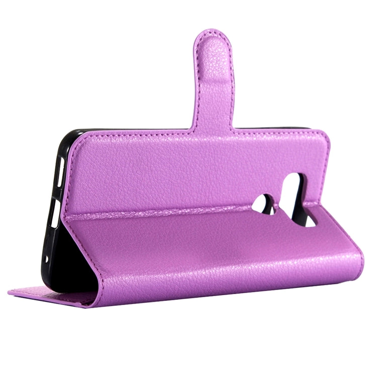 For LG G6 Litchi Texture Horizontal Flip Leather Case with Magnetic Buckle & Holder & Card Slots & Wallet