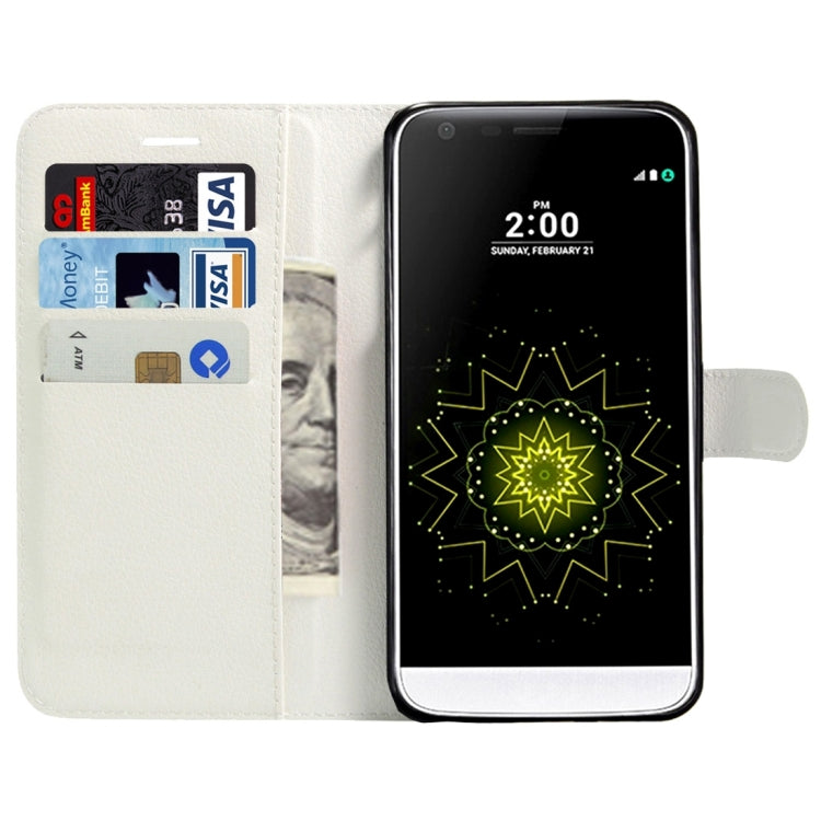For LG G6 Litchi Texture Horizontal Flip Leather Case with Magnetic Buckle & Holder & Card Slots & Wallet