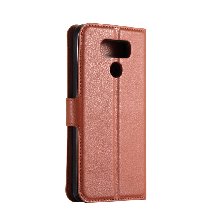 For LG G6 Litchi Texture Horizontal Flip Leather Case with Magnetic Buckle & Holder & Card Slots & Wallet
