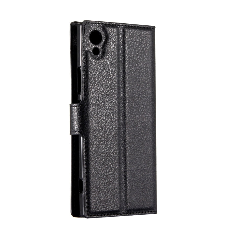 For Sony Xperia Z6 Litchi Texture Horizontal Flip Leather Case with Magnetic Buckle & Holder & Card Slots & Wallet