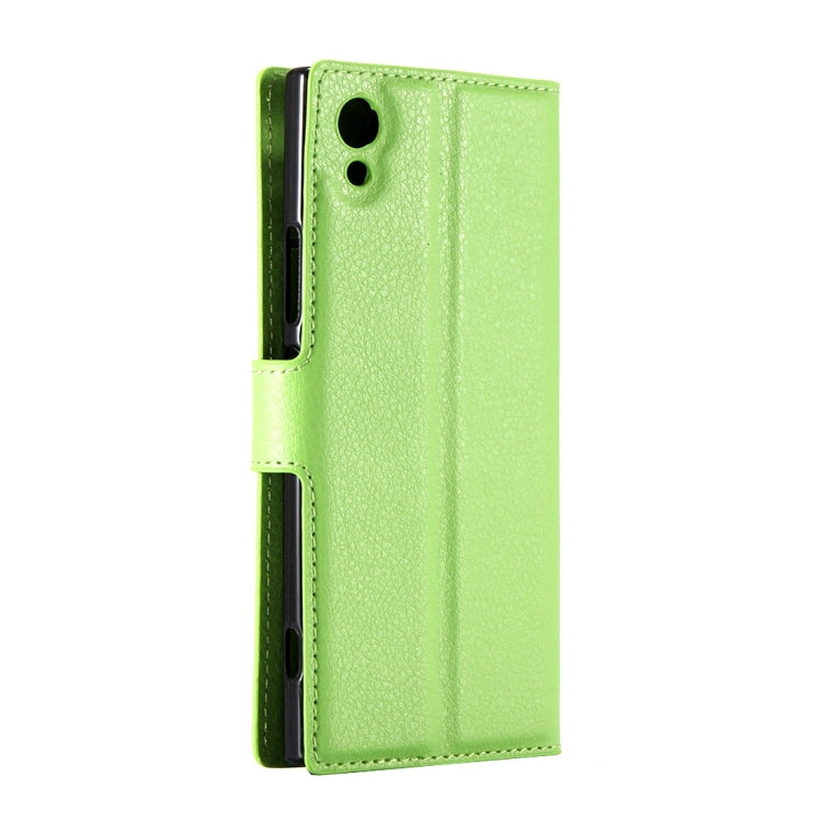 For Sony Xperia Z6 Litchi Texture Horizontal Flip Leather Case with Magnetic Buckle & Holder & Card Slots & Wallet