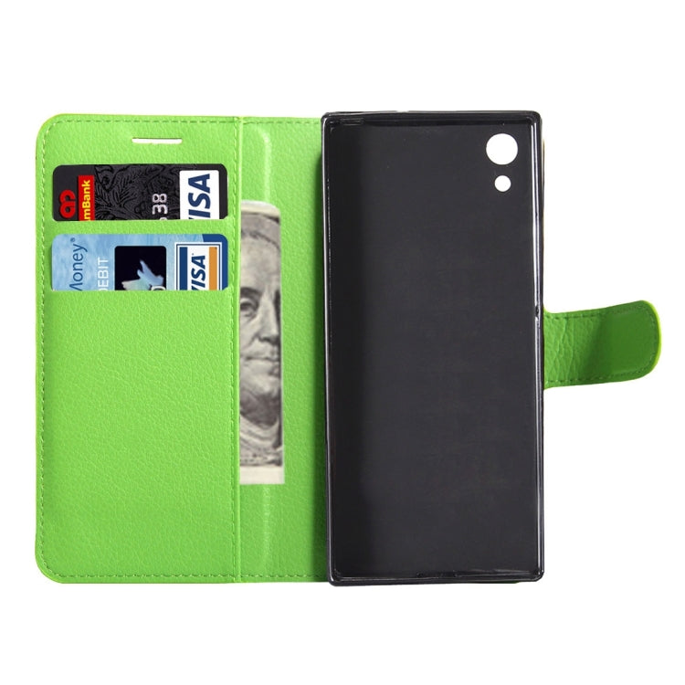 For Sony Xperia Z6 Litchi Texture Horizontal Flip Leather Case with Magnetic Buckle & Holder & Card Slots & Wallet