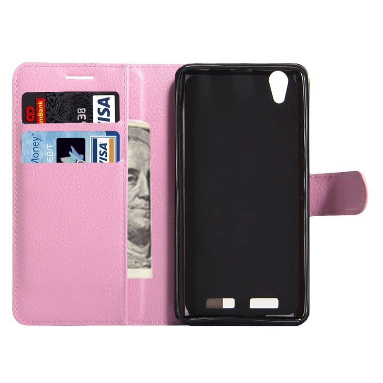 For Lenovo K10 / K10E70 Litchi Texture Horizontal Flip Leather Case with Magnetic Buckle & Holder & Card Slots & Wallet
