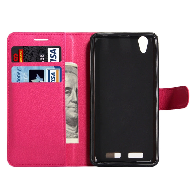 For Lenovo K10 / K10E70 Litchi Texture Horizontal Flip Leather Case with Magnetic Buckle & Holder & Card Slots & Wallet
