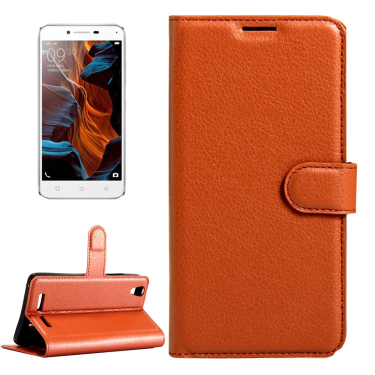 For Lenovo K10 / K10E70 Litchi Texture Horizontal Flip Leather Case with Magnetic Buckle & Holder & Card Slots & Wallet
