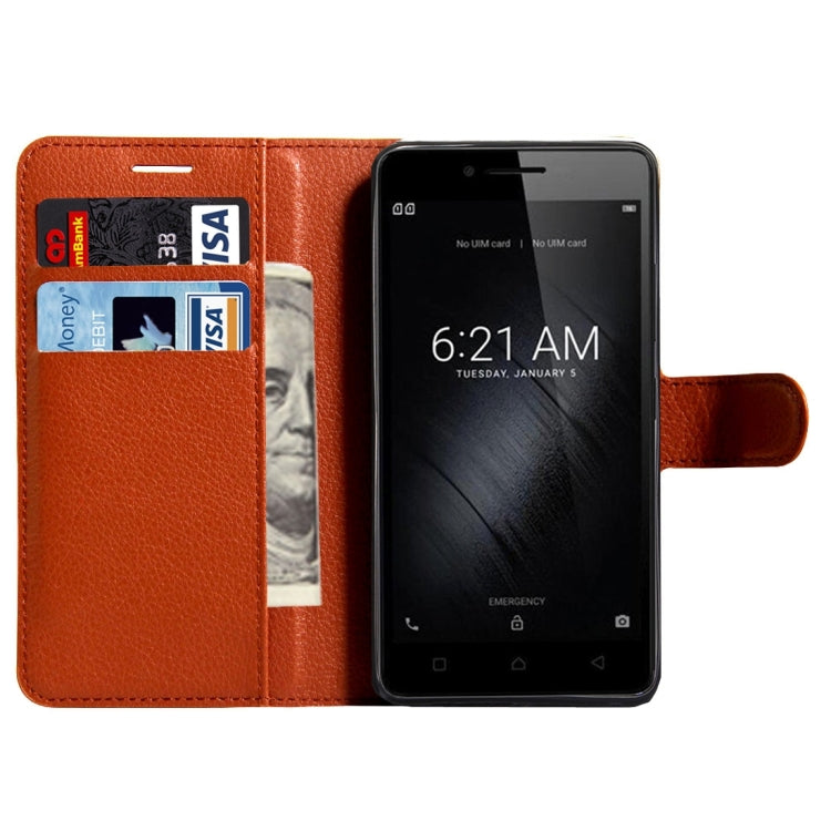 For Lenovo K10 / K10E70 Litchi Texture Horizontal Flip Leather Case with Magnetic Buckle & Holder & Card Slots & Wallet