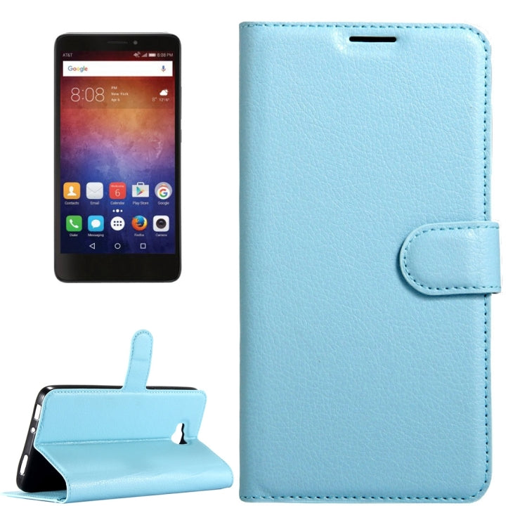 For Huawei Ascend XT / H1611 Litchi Texture Horizontal Flip Leather Case with Magnetic Buckle & Holder & Card Slots & Wallet