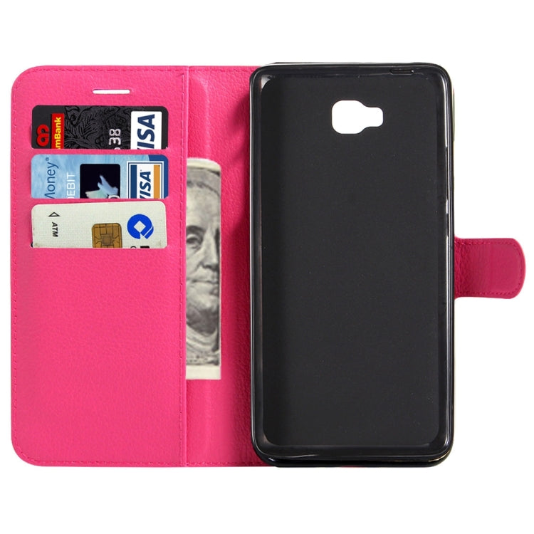 For Huawei Ascend XT / H1611 Litchi Texture Horizontal Flip Leather Case with Magnetic Buckle & Holder & Card Slots & Wallet