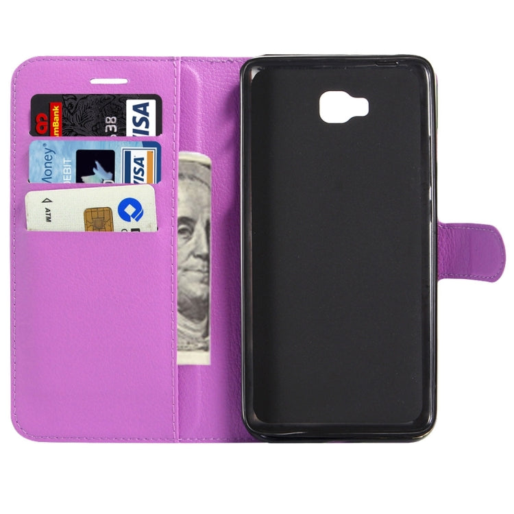 For Huawei Ascend XT / H1611 Litchi Texture Horizontal Flip Leather Case with Magnetic Buckle & Holder & Card Slots & Wallet