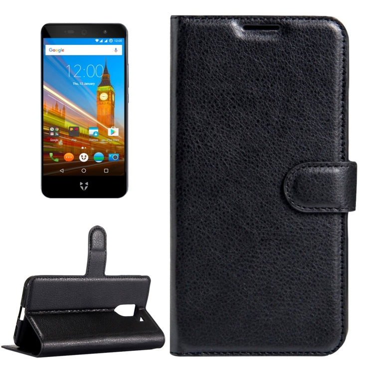 For Wileyfox Swift 2 & Wileyfox Swift 2 Plus (5.0) Litchi Texture Horizontal Flip Leather Case with Magnetic Buckle & Holder & Card Slots & Wallet