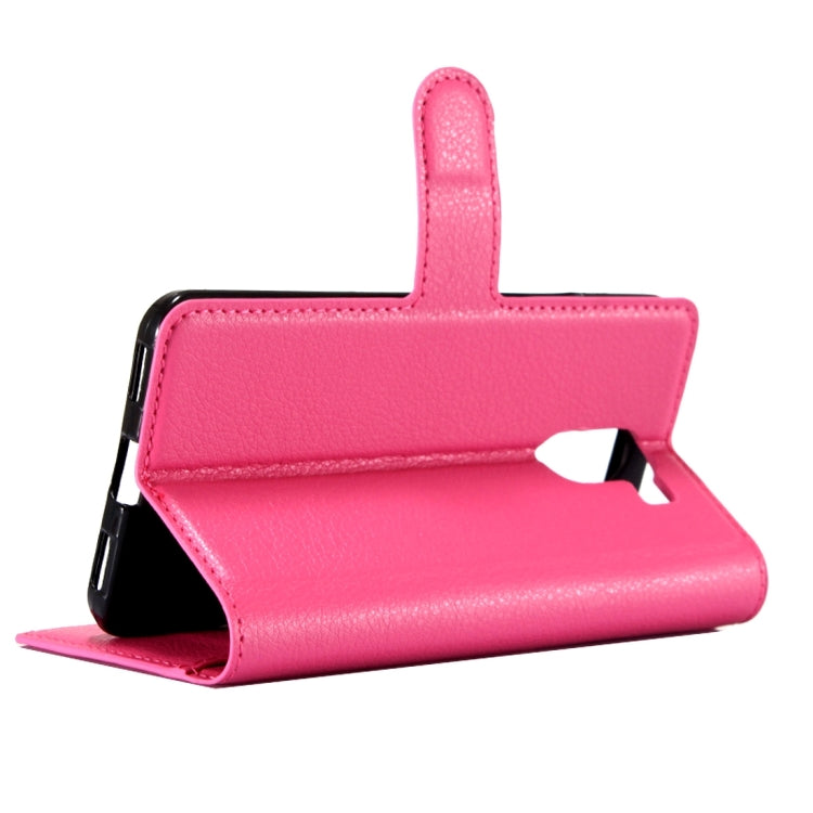 For Wileyfox Swift 2 & Wileyfox Swift 2 Plus (5.0) Litchi Texture Horizontal Flip Leather Case with Magnetic Buckle & Holder & Card Slots & Wallet