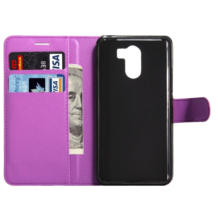 For Wileyfox Swift 2 & Wileyfox Swift 2 Plus (5.0) Litchi Texture Horizontal Flip Leather Case with Magnetic Buckle & Holder & Card Slots & Wallet