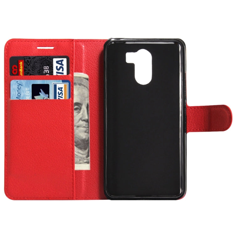 For Wileyfox Swift 2 & Wileyfox Swift 2 Plus (5.0) Litchi Texture Horizontal Flip Leather Case with Magnetic Buckle & Holder & Card Slots & Wallet