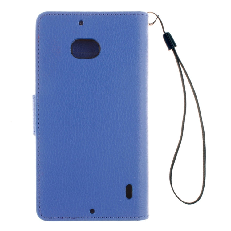 For Nokia Lumia 930 Litchi Texture Horizontal Flip Leather Case with Holder & Card Slots & Wallet & Photo Frame & Lanyard