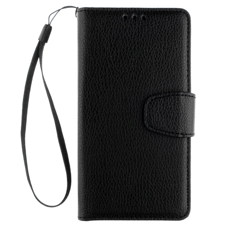 For Nokia Lumia 730 Litchi Texture Horizontal Flip Leather Case with Holder & Card Slots & Wallet & Photo Frame & Lanyard