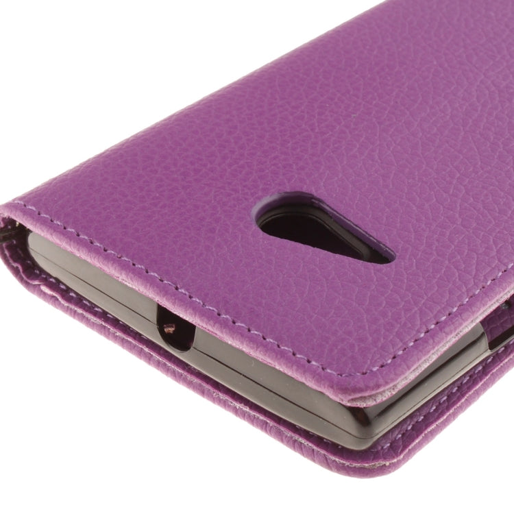 For Nokia Lumia 730 Litchi Texture Horizontal Flip Leather Case with Holder & Card Slots & Wallet & Photo Frame & Lanyard