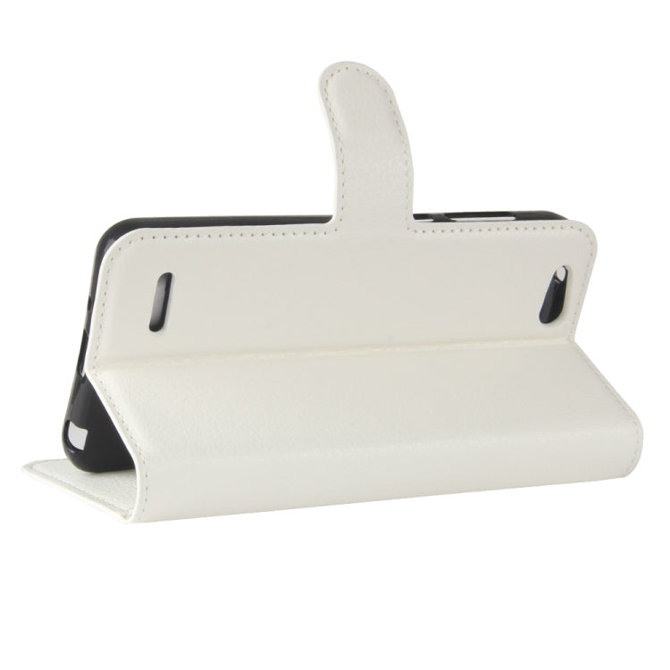 For ZTE  Tempo X / N9137 Litchi Texture Horizontal Flip Leather Case with Holder & Card Slots & Wallet