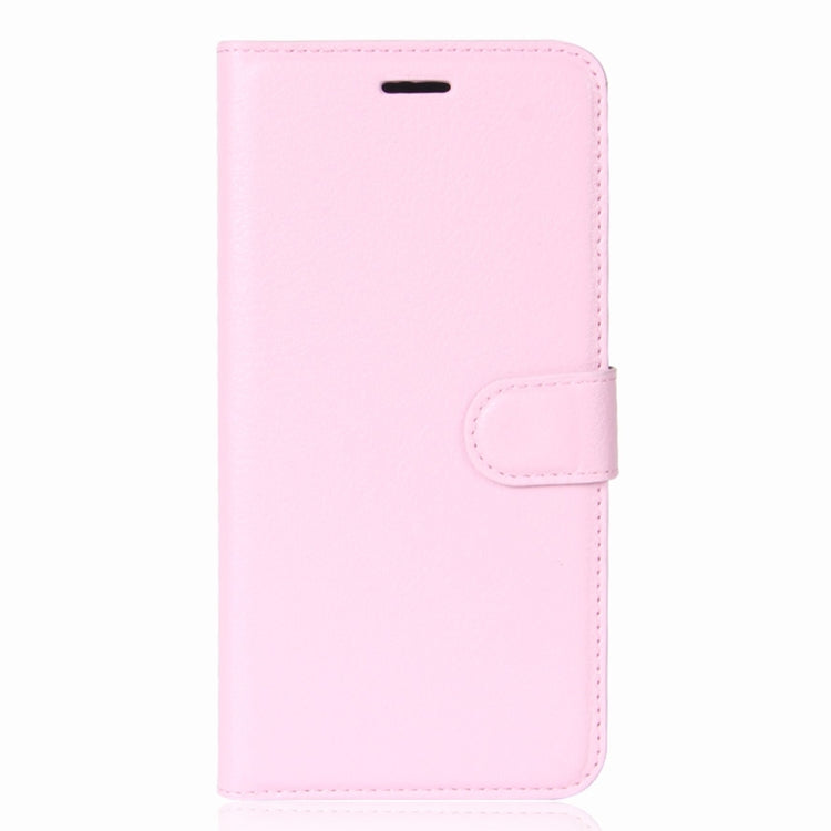 ZTE Blade Force / N9517 Litchi Texture Horizontal Flip Leather Case with Holder & Card Slots & Wallet