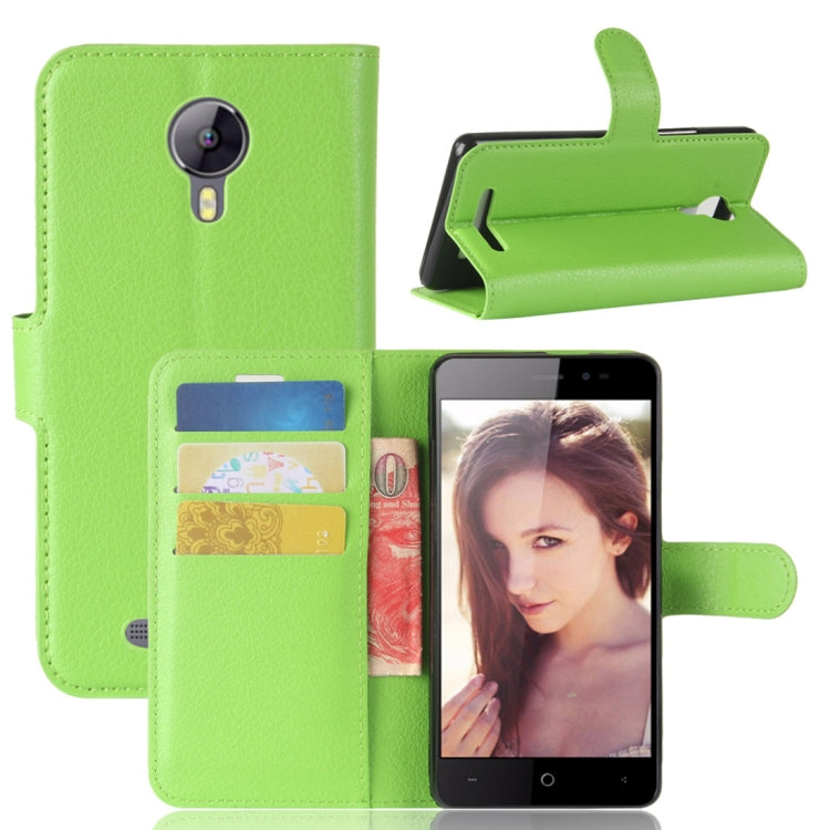 For LEAGOO Z5 lite (MPH0366) Litchi Texture Horizontal Flip Leather Case with Holder & Card Slots & Wallet