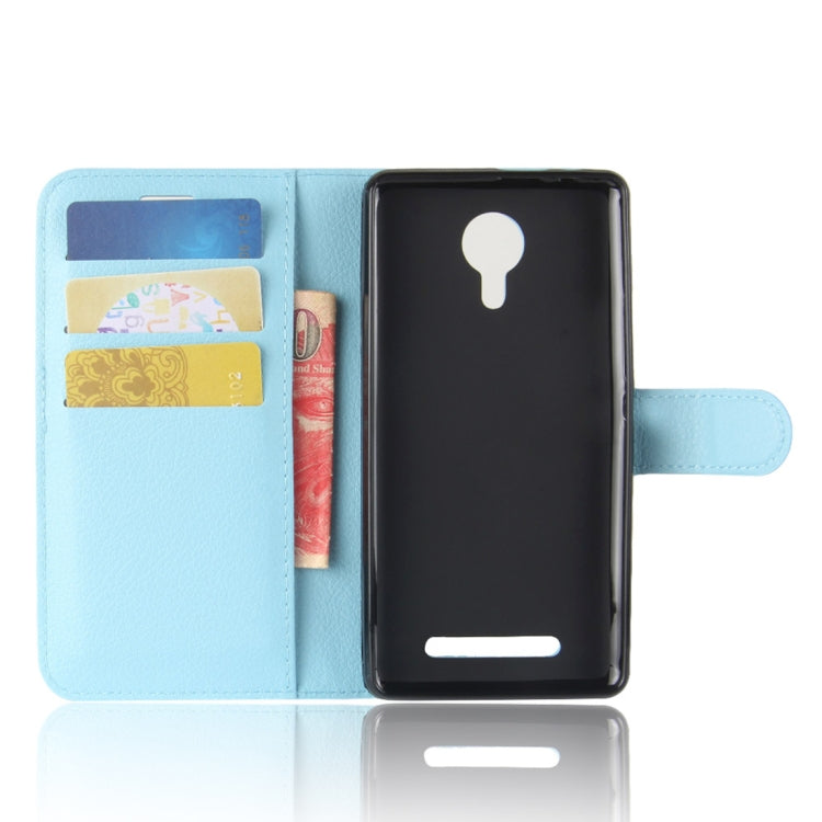 For LEAGOO Z5 lite (MPH0366) Litchi Texture Horizontal Flip Leather Case with Holder & Card Slots & Wallet