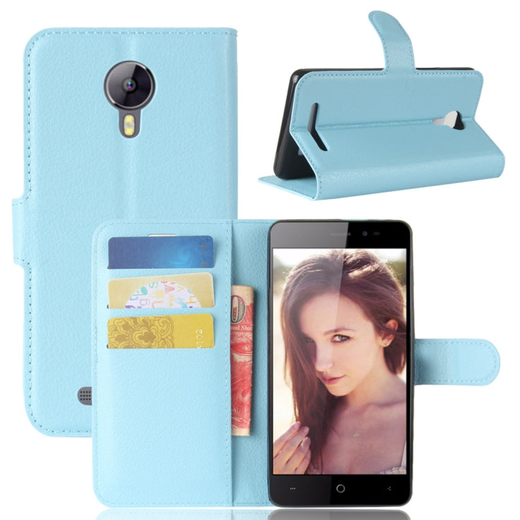 For LEAGOO Z5 lite (MPH0366) Litchi Texture Horizontal Flip Leather Case with Holder & Card Slots & Wallet