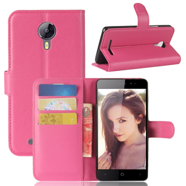 For LEAGOO Z5 lite (MPH0366) Litchi Texture Horizontal Flip Leather Case with Holder & Card Slots & Wallet