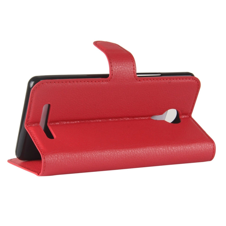 For LEAGOO Z5 lite (MPH0366) Litchi Texture Horizontal Flip Leather Case with Holder & Card Slots & Wallet